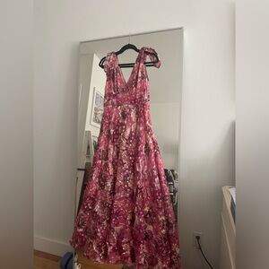 Love Shack Fancy Pink Maxi Dress - Size 4